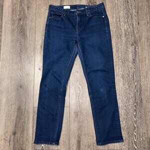 Gap 1969 Jeans Women's Size 27 Blue Real Straight Leg Mid Rise Denim